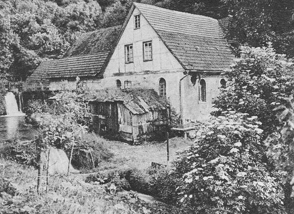 Lieferte bis 1985 Klärspäne für die Herstellung von Bier: Die Honauer Dobelmühle. (Foto: Archiv GHV)