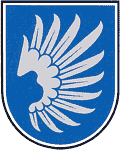 Der silberne Adlerflügel auf blauem Grund war das Wappen des erloschenen Adelsgeschlechts der Herren von Lichtenstein. 1975 wurde es nach dem Zusammenschluss der Gemeinden Holzelfingen, Honau und Unterhausen zum Ortswappen der Gemeinde Lichtenstein bestimmt.