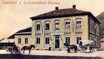 Gasthaus zum Lichtenstein, erbaut 1887 (Foto: Archiv GHV)