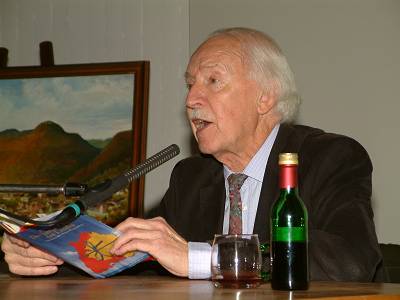 Prof. Dr. Hermann Bausinger in Lichtenstein (Foto: KAB)